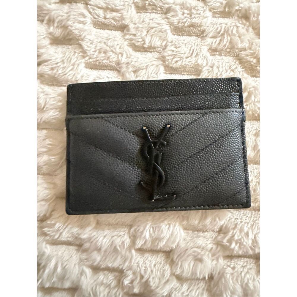 3 WALLET / CARHOLDER BUNDLE YSL + HERMES - Picture 2 of 11